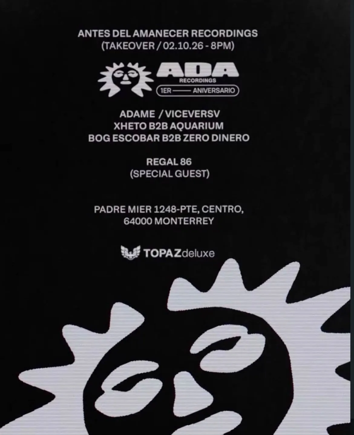 ADA Recordings 1er Aniversario