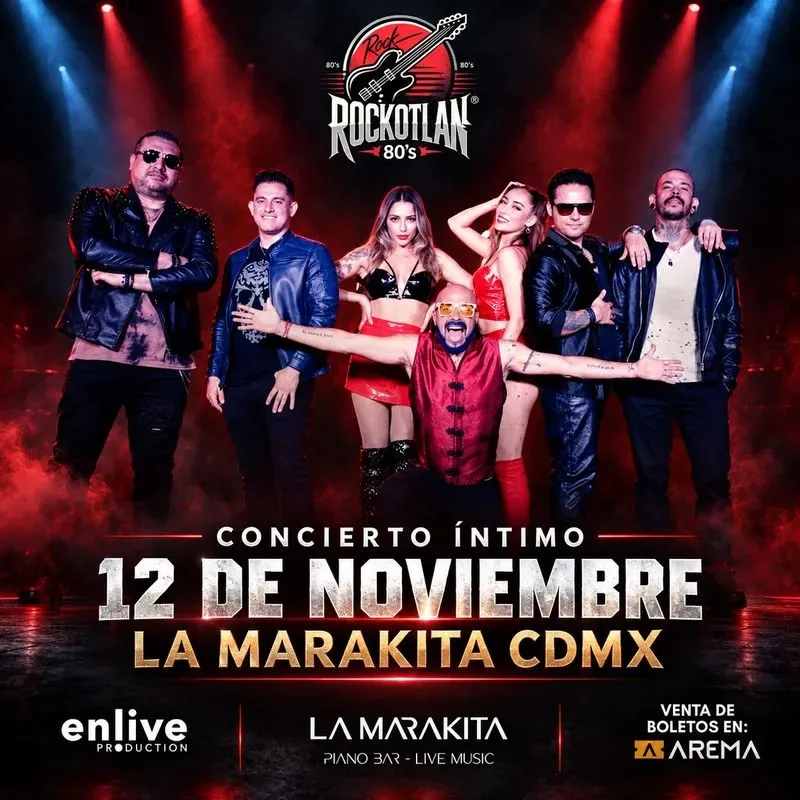 Rockotlan 80's en CDMX