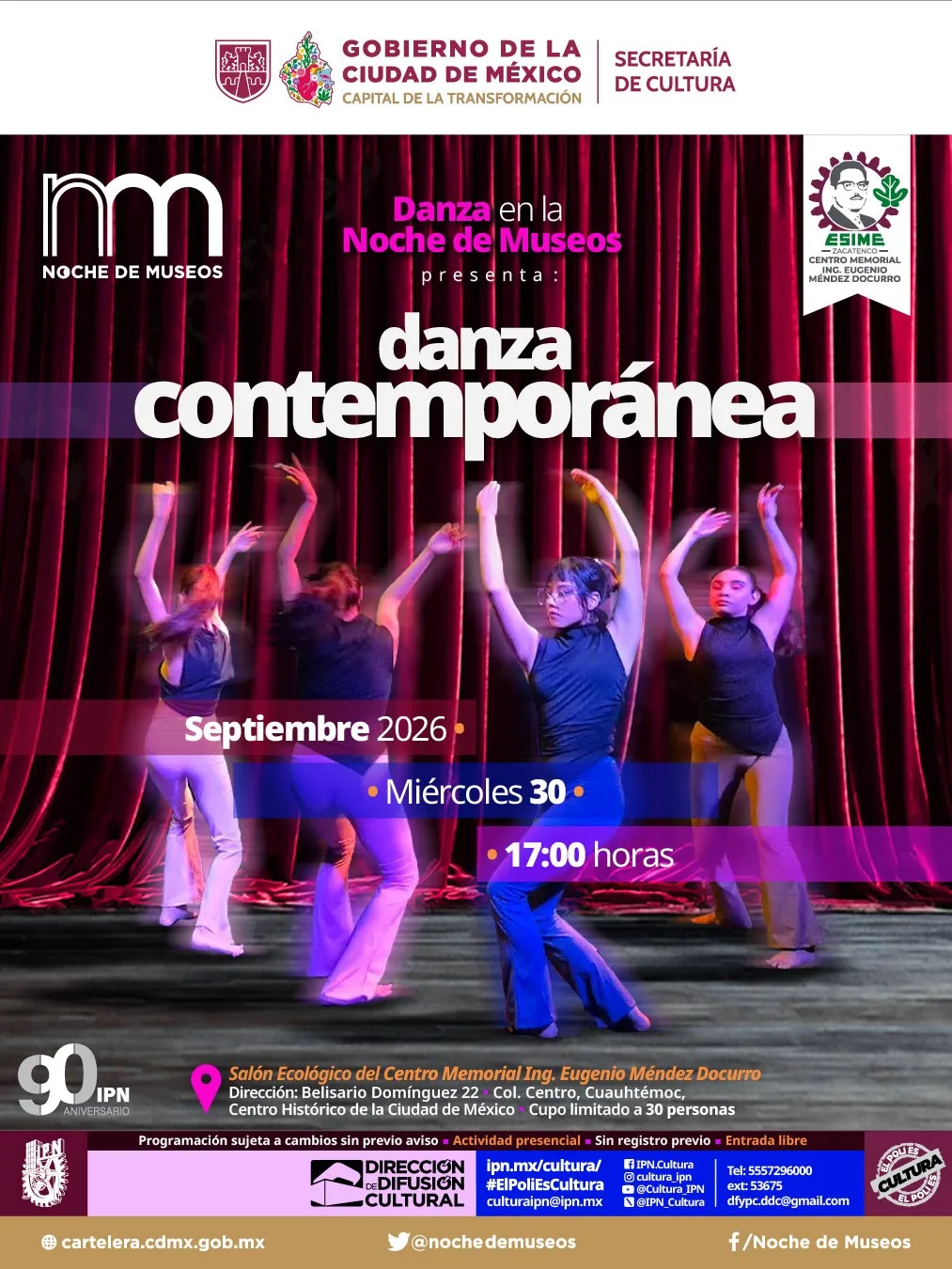 Danza en la Noche de Museos