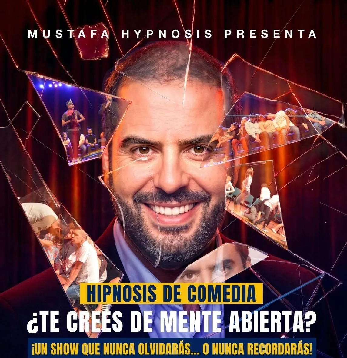 Show Hipnosis de Comedia en Tijuana 2026: Mustafa llega al Teatro del IMSS
