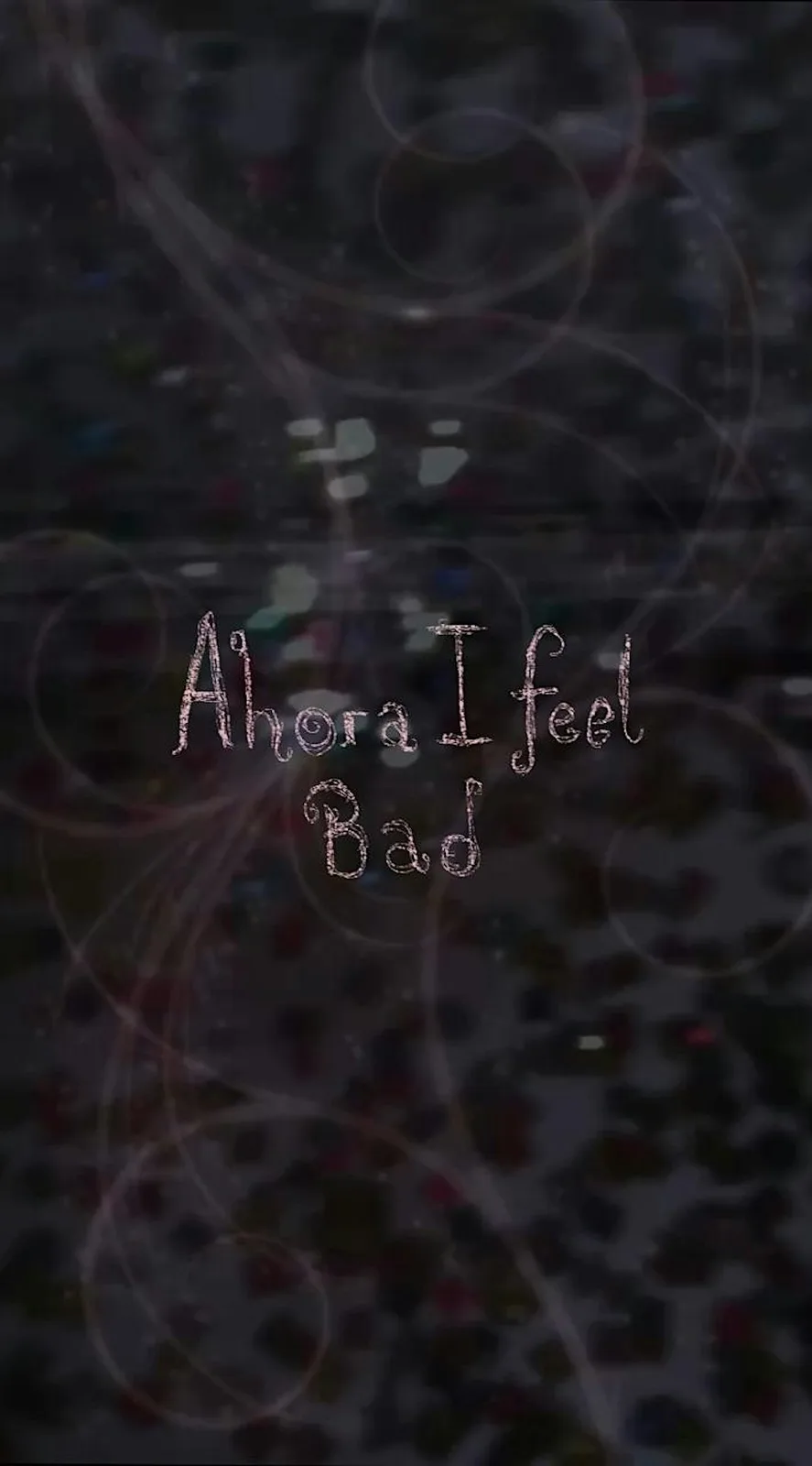 BOLETOS PARA EL PATIO CINE Experiencia Íntima "Ahora I Feel Bad"