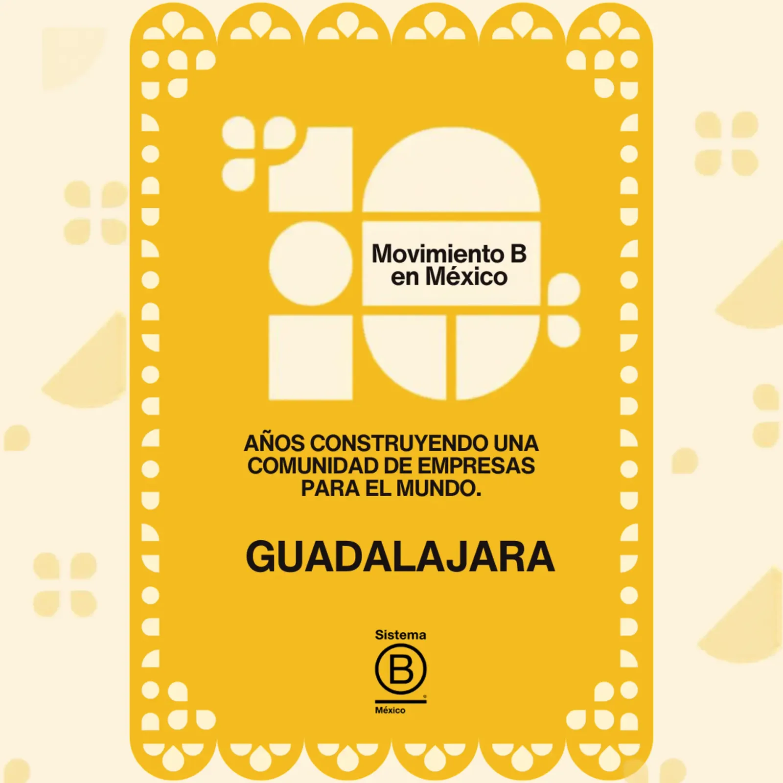 Celebración 10 años del Movimiento B en Guadalajara