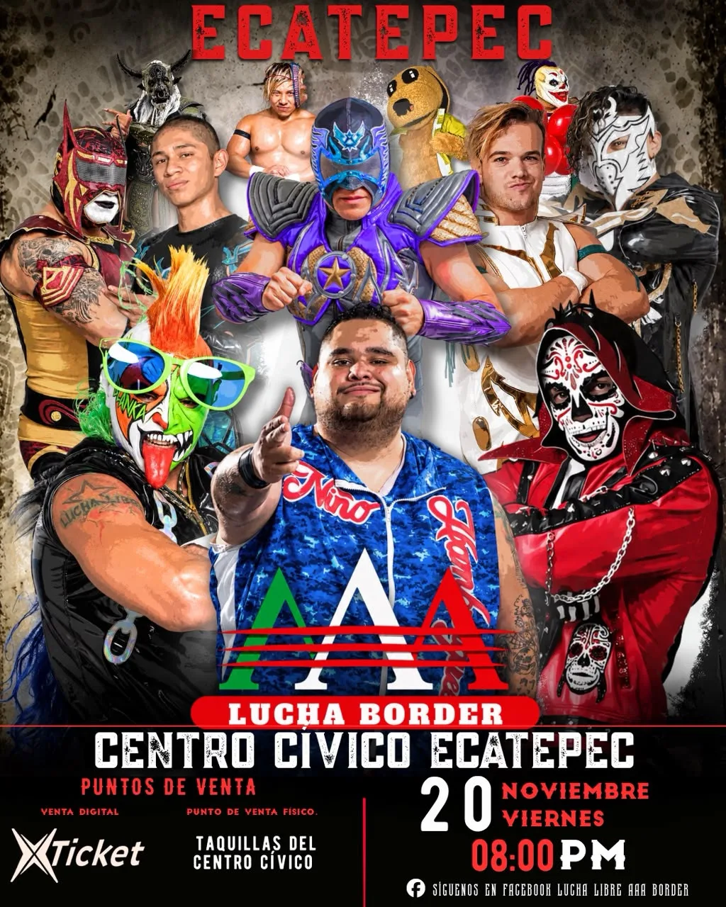 AAA Lucha Border - Ecatepec