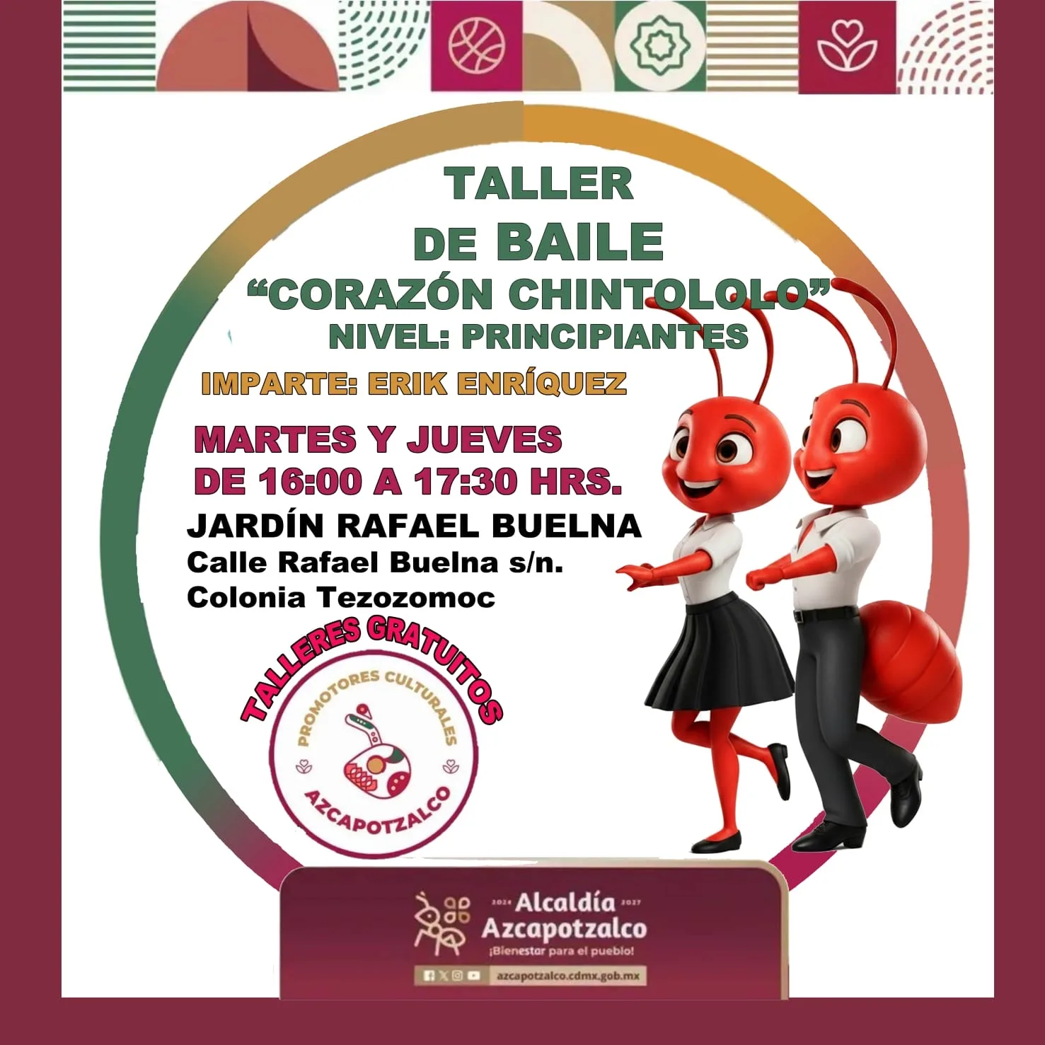 Taller Corazón chintololo