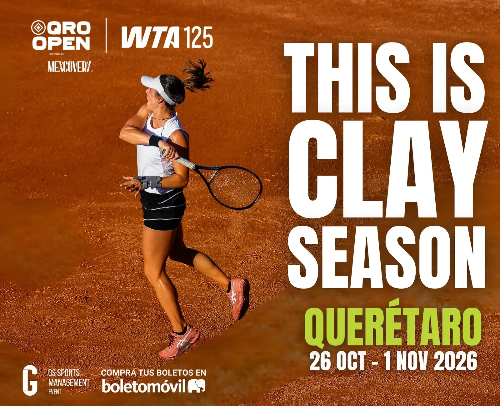 Querétaro Open WTA 125 Presentado por Mexcovery