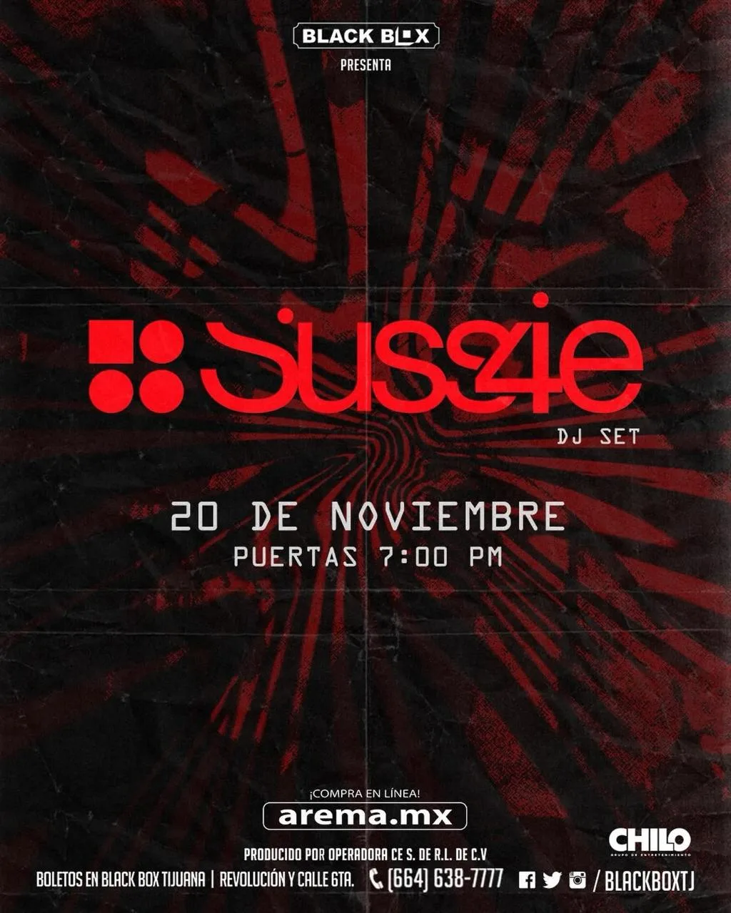 Sussie 4 en Tijuana 2026: DJ Set en Black Box