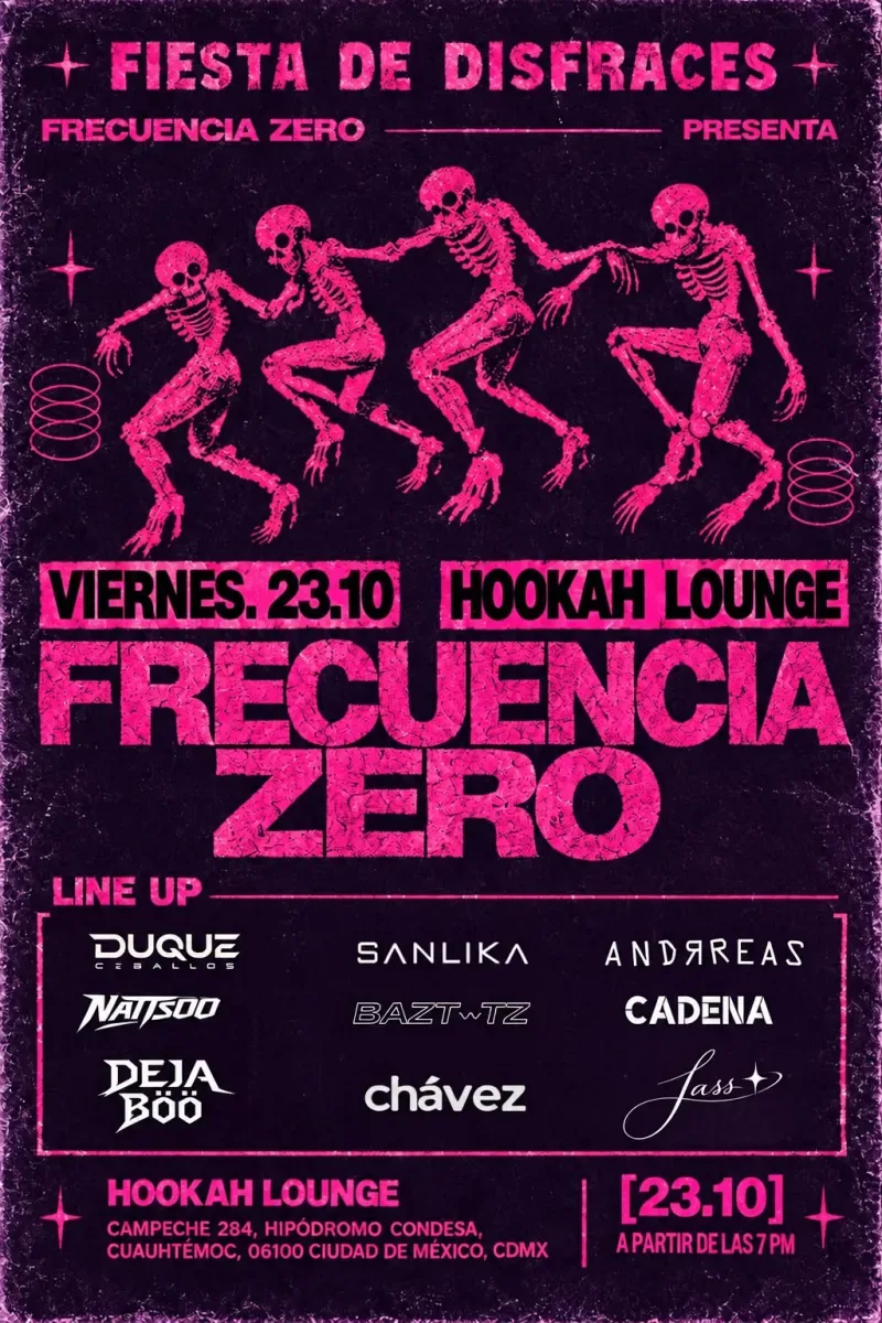 Frecuencia zero x hk lounge