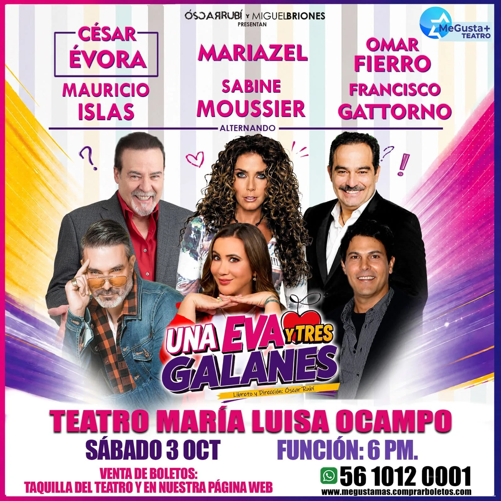 Una Eva y Tres Galanes