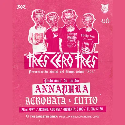 303, Annapura, Acróbata, Lutto