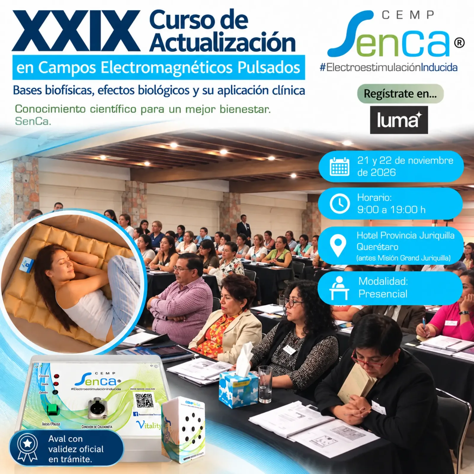XXIX Curso de Actualización en Campos Electromagnéticos Pulsados