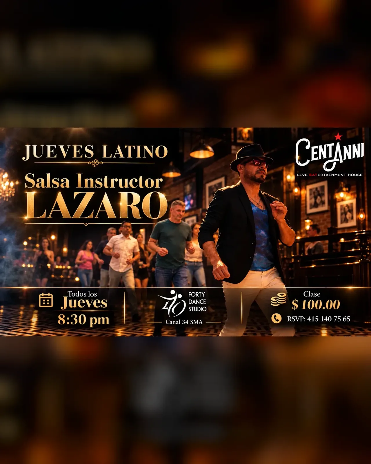 ✨ JUEVES LATINO EN CENTANNI | UNA NOCHE PARA SENTIR EL RITMO ✨