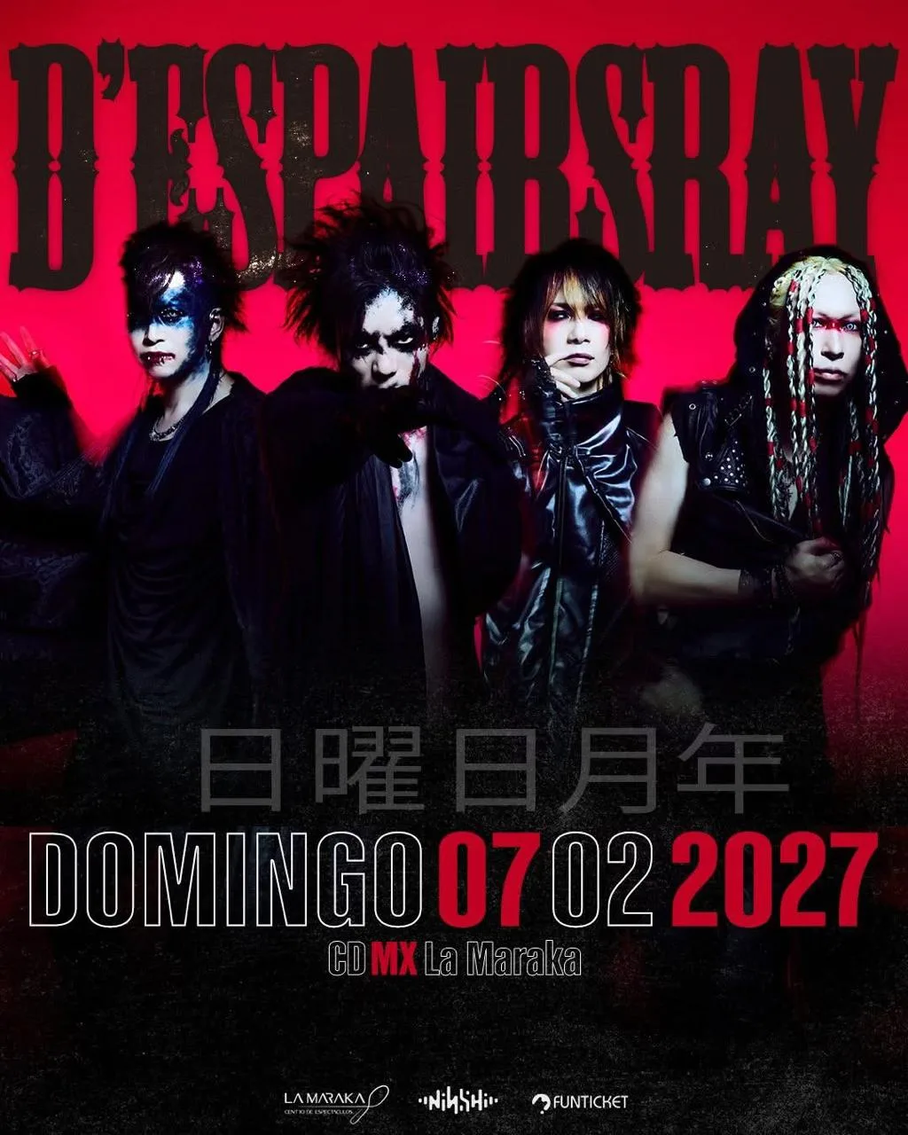 D'ESPAIRSRAY desatará su oscuridad industrial en la CDMX