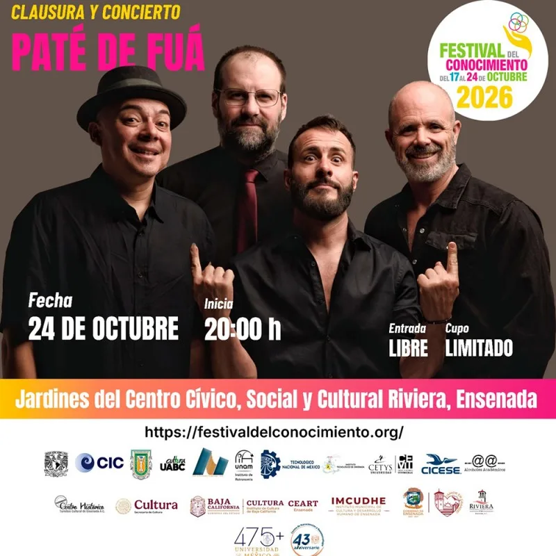 Concierto de Clausura del Festival del Conocimiento 2026