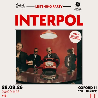 CRR Listening Party: Interpol