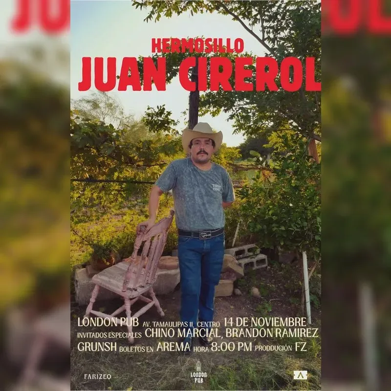 Juan Cirerol en Hermosillo