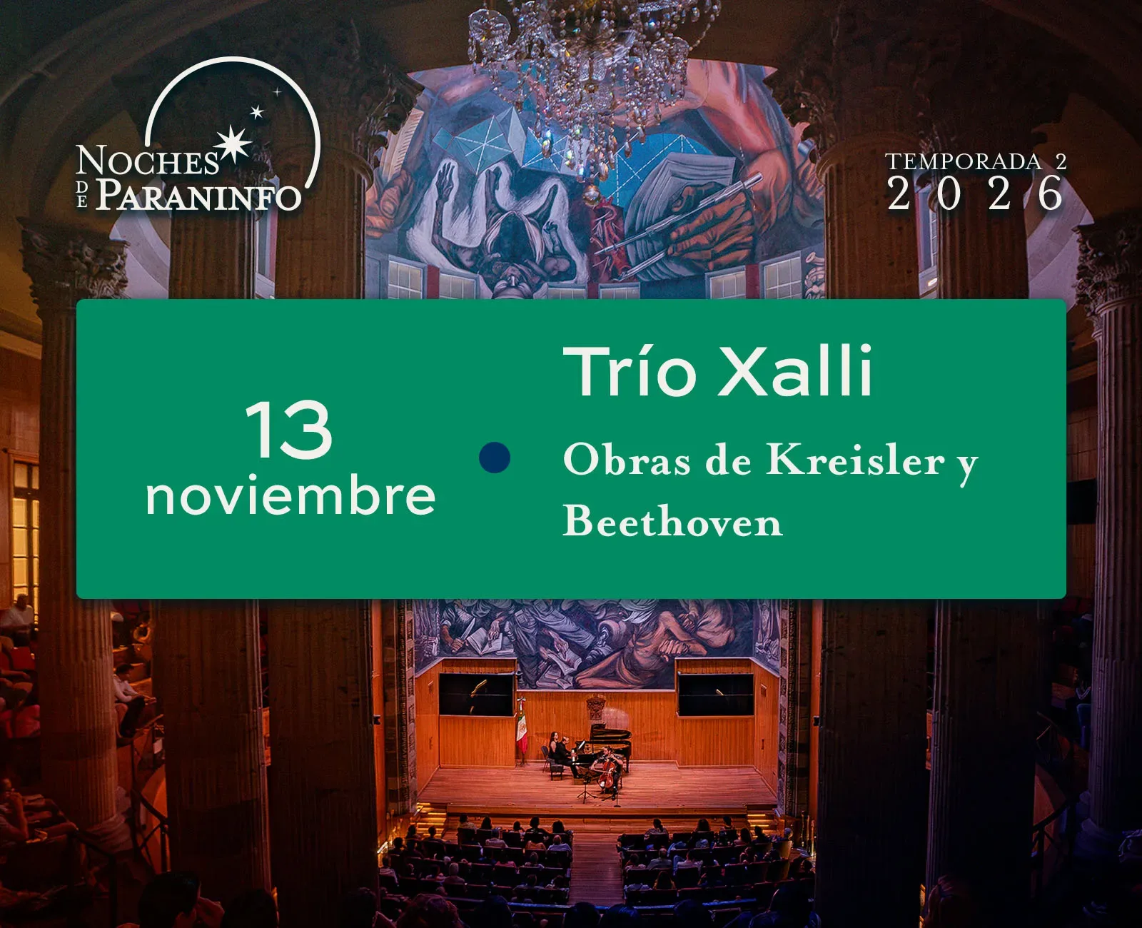 Noches de Paraninfo: Trío Xalli