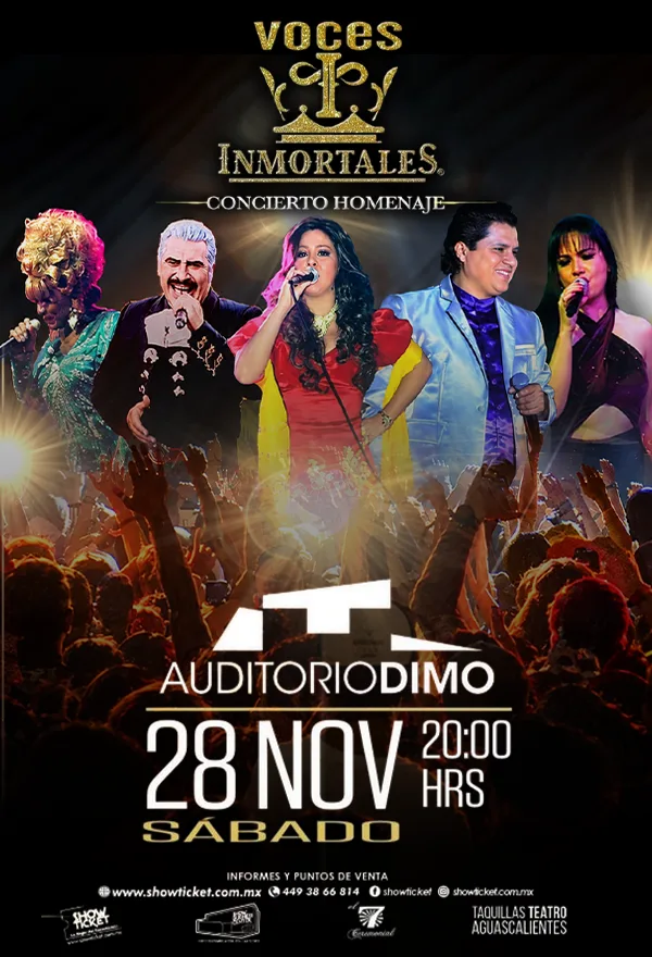 CONCIERTO HOMENAJE "VOCES INMORTALES"
