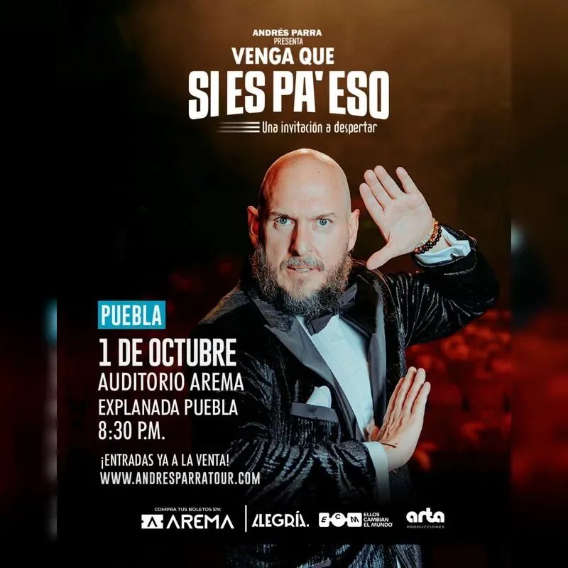 Andrés Parra en Puebla