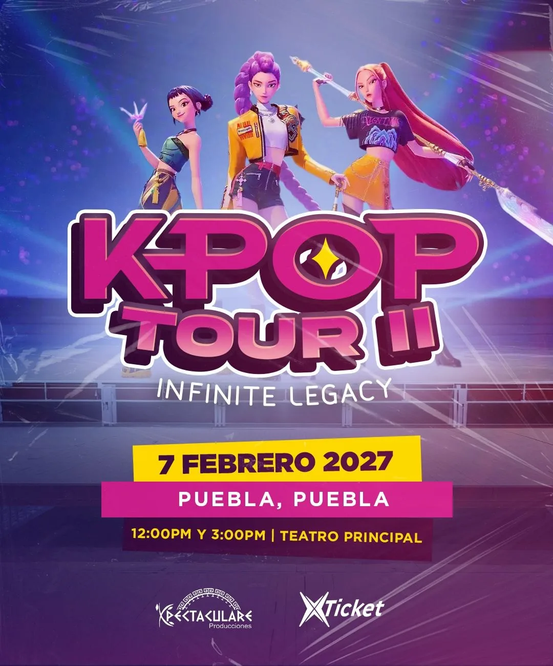 K-Pop Tour II: Infinite Legacy - Puebla 12:00 PM