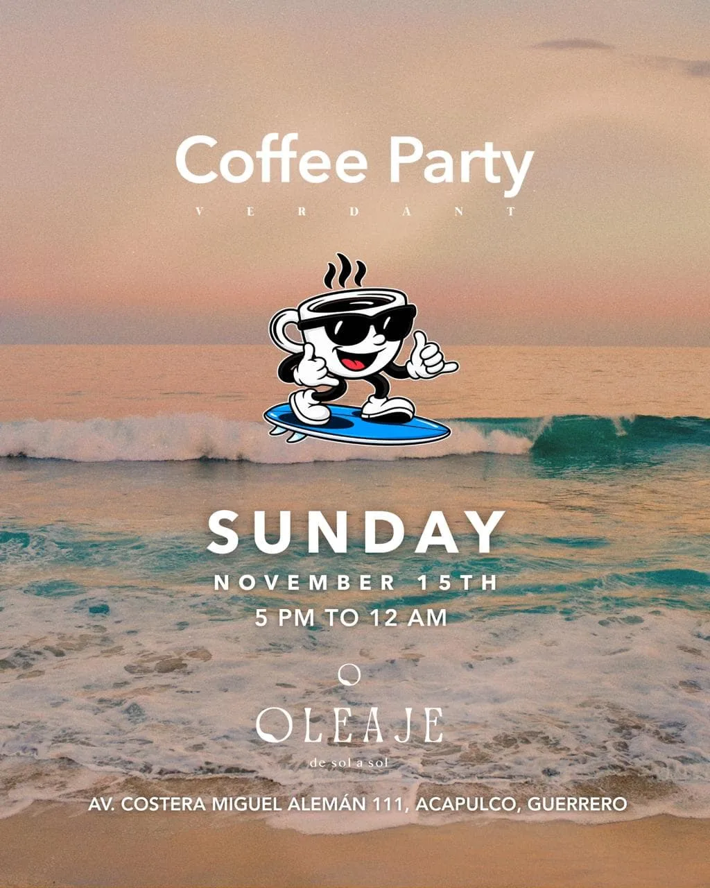 Coffee Party x Oleaje