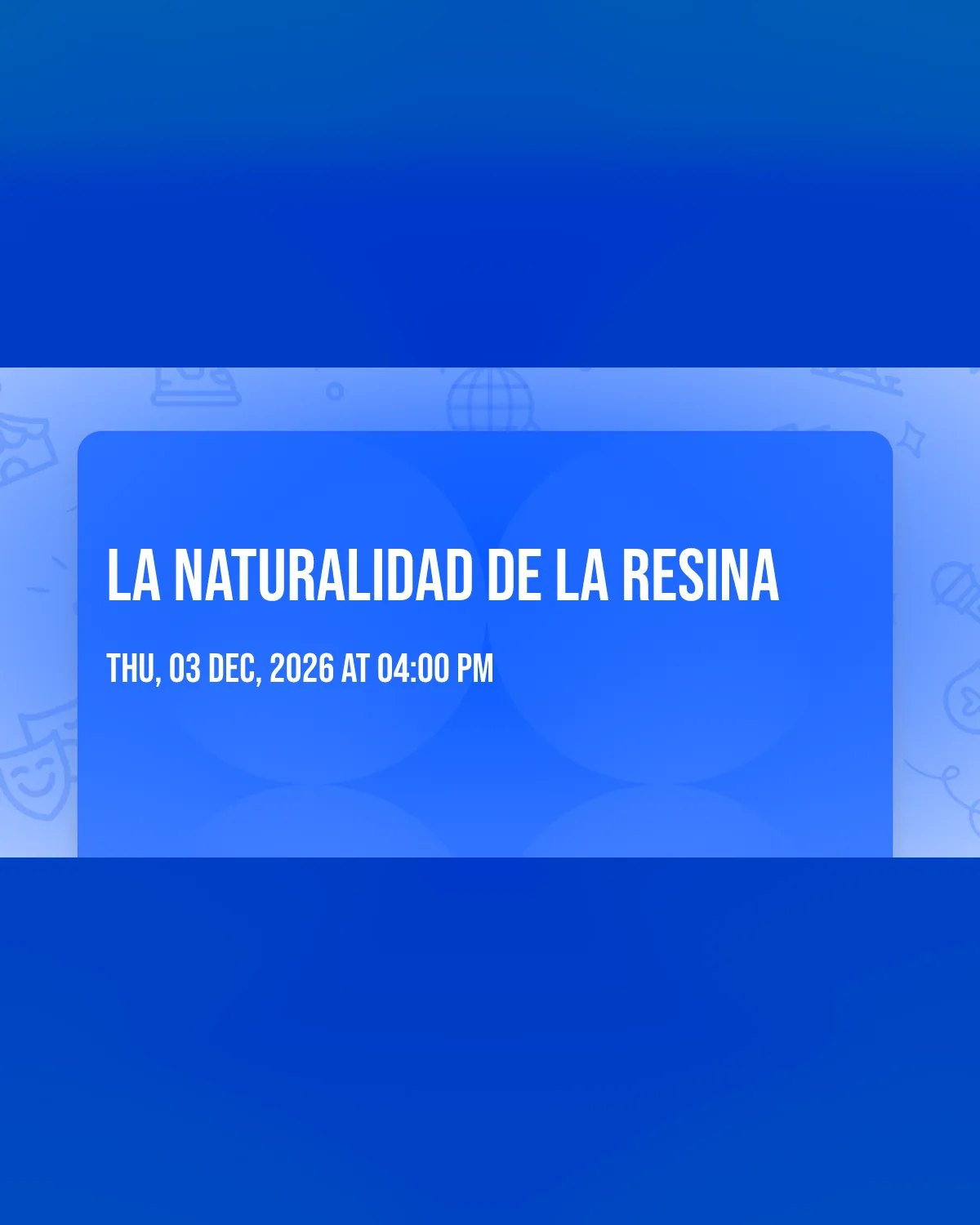 LA NATURALIDAD DE LA RESINA