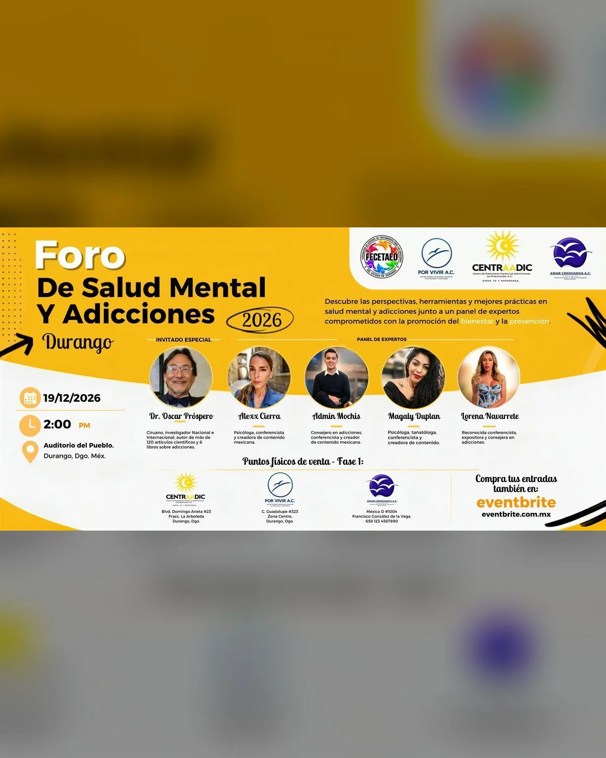 Foro de Salud Mental y Adicciones 2026