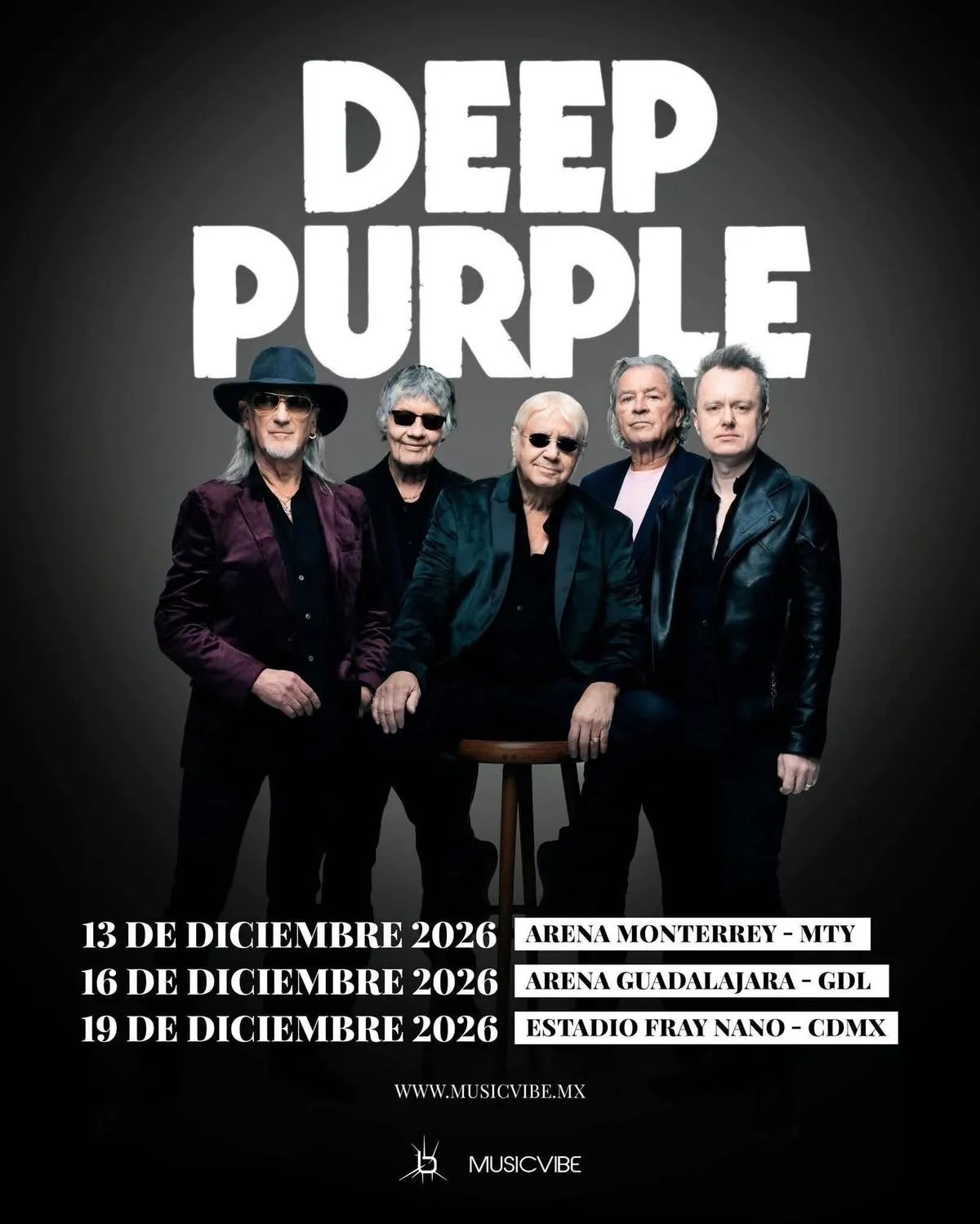 Deep Purple en Guadalajara