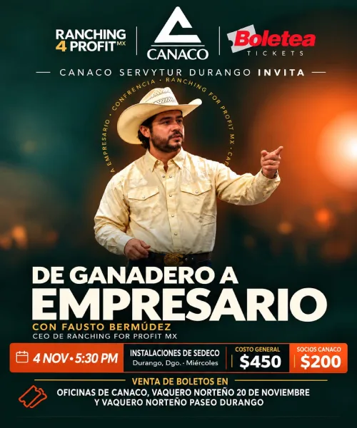 DE GANADERO A EMPRESARIO CON FAUSTO BERMÚDEZ