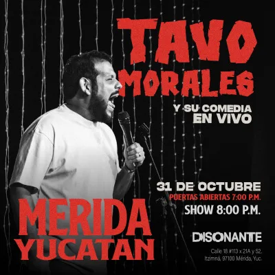 Tavo Morales y su comedia