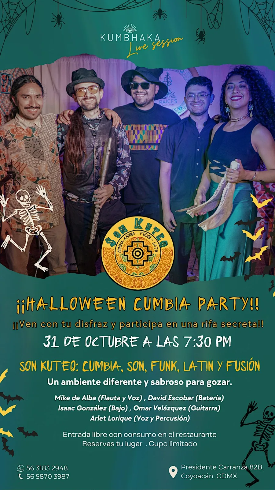 ¡¡Halloween Cumbia Party!!