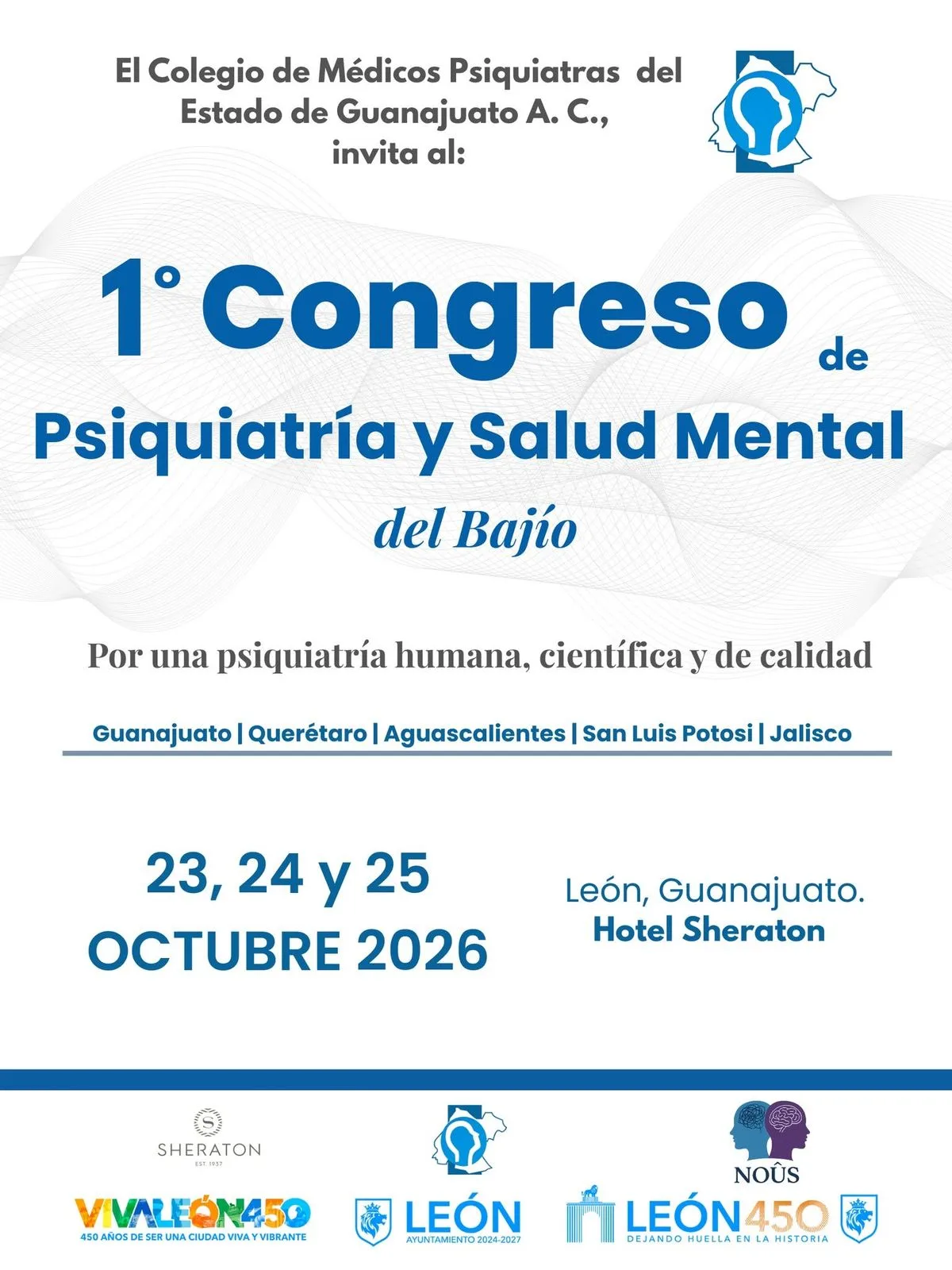 1er Congreso Regional de Psiquiatría y Salud Mental del Bajío