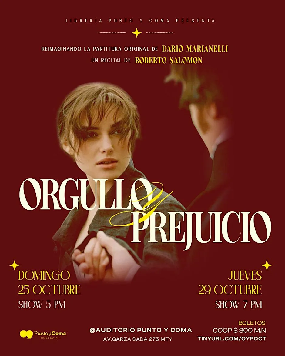 Orgullo y Prejuicio: Piano