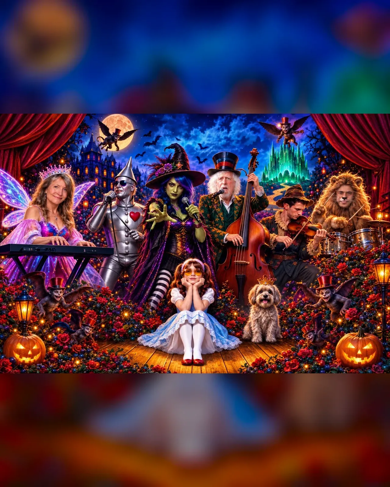 The Franatics Haunted House Concert