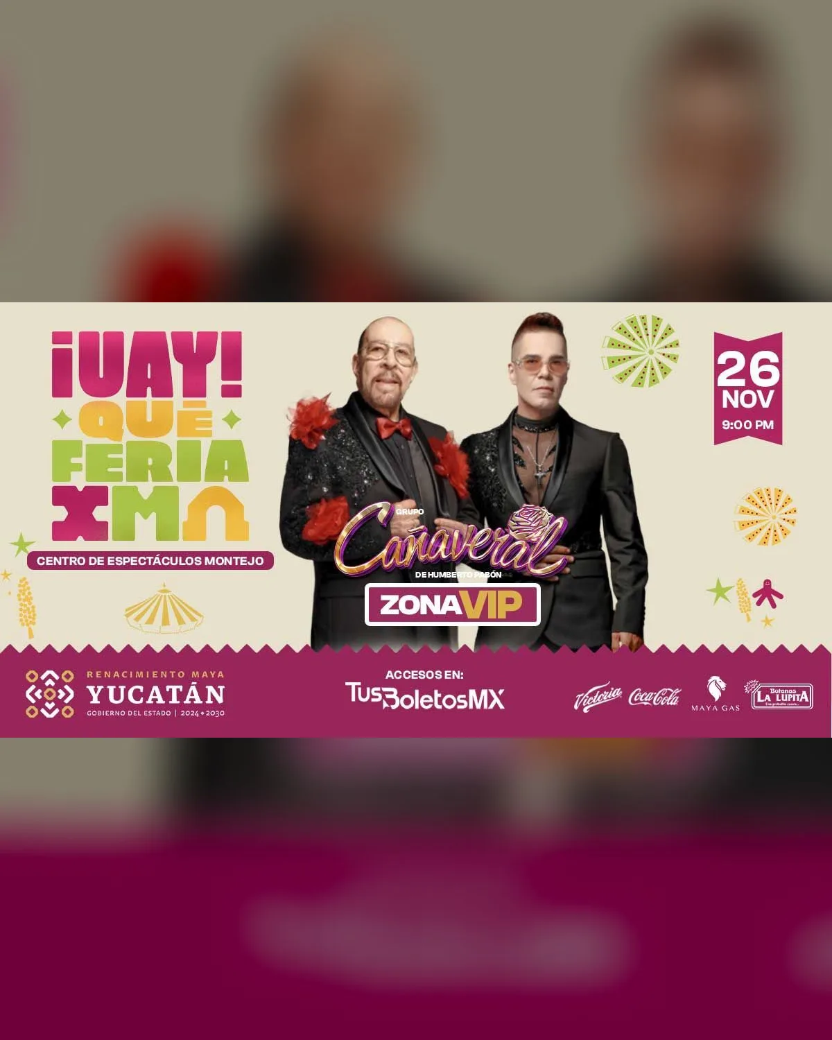 Feria Xmatkuil 2026: "Cañaveral" - Mérida