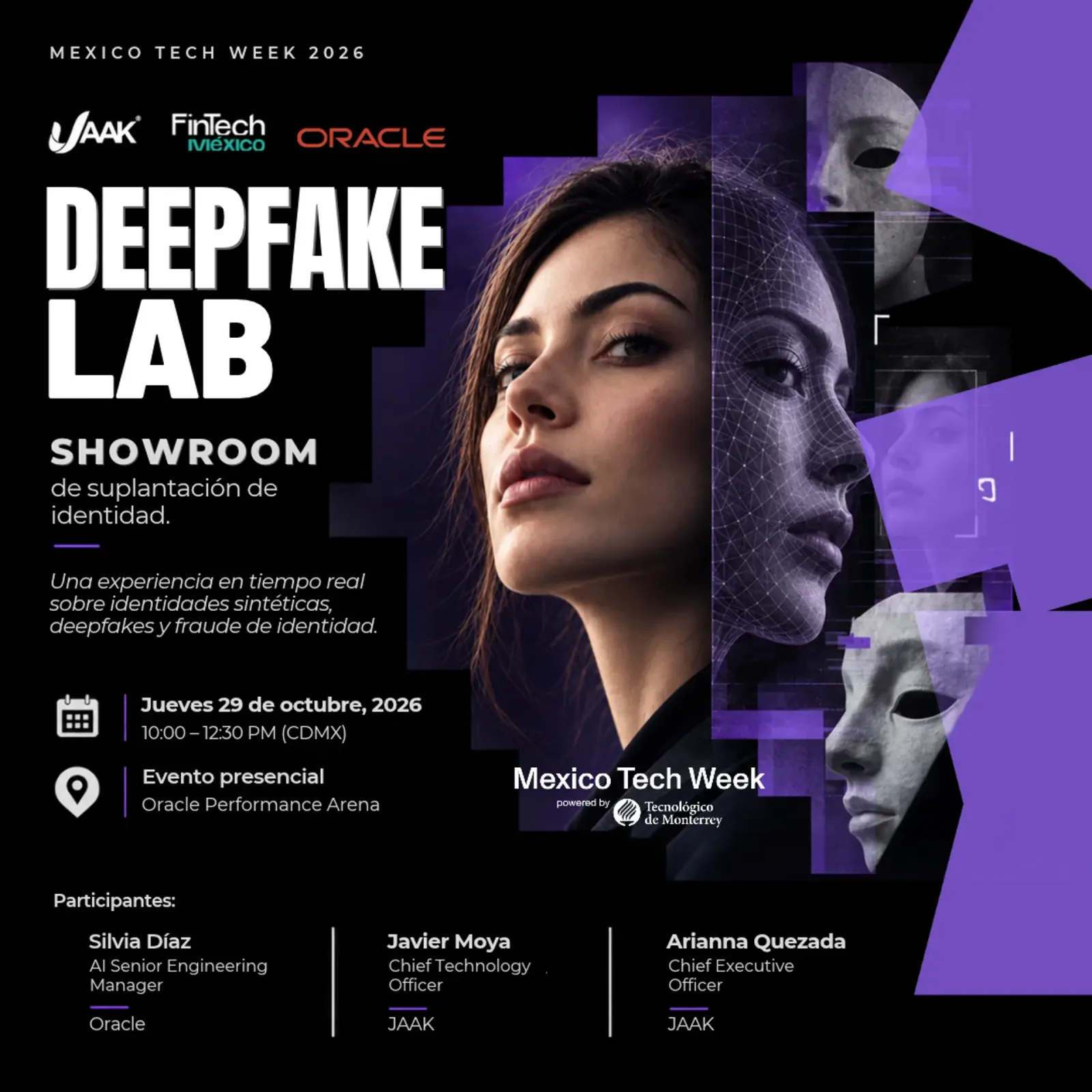 DEEPFAKE LAB: Showroom de suplantación de identidad.