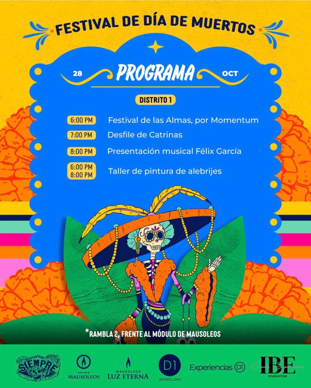 Festival de Día de Muertos – Distrito 1