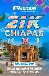 21K Chiapas Medio Maratón