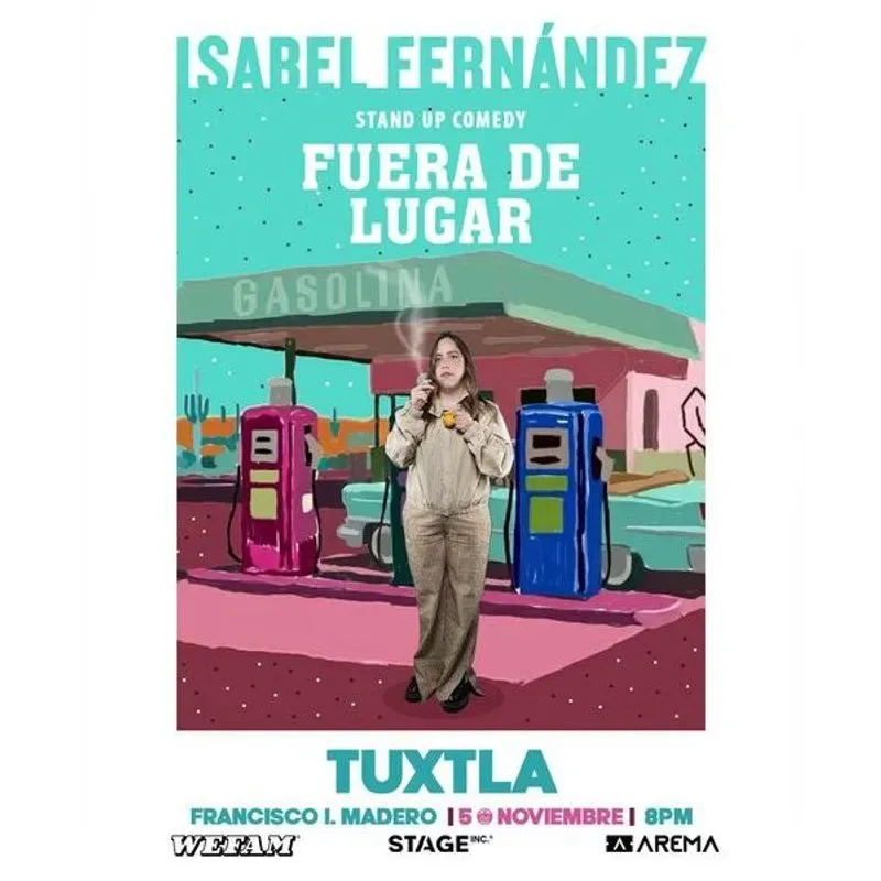 Isabel Fernández en Tuxtla