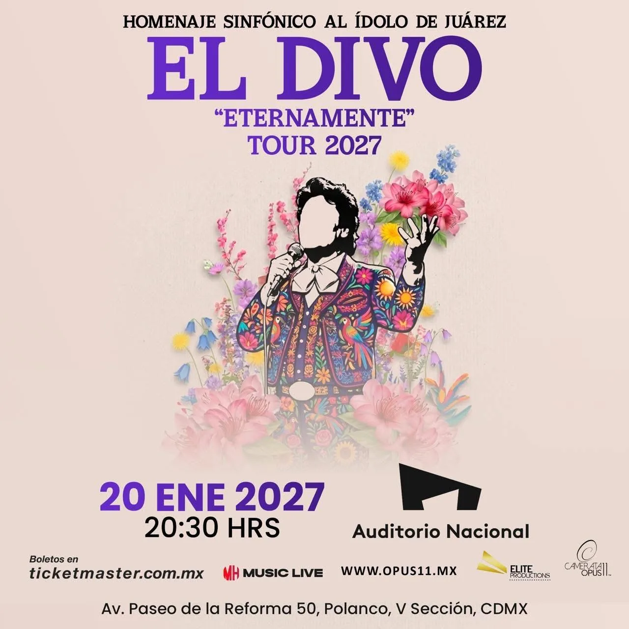 ¡El Divo es eterno! El Auditorio Nacional vibra con un homenaje que desafía al tiempo
