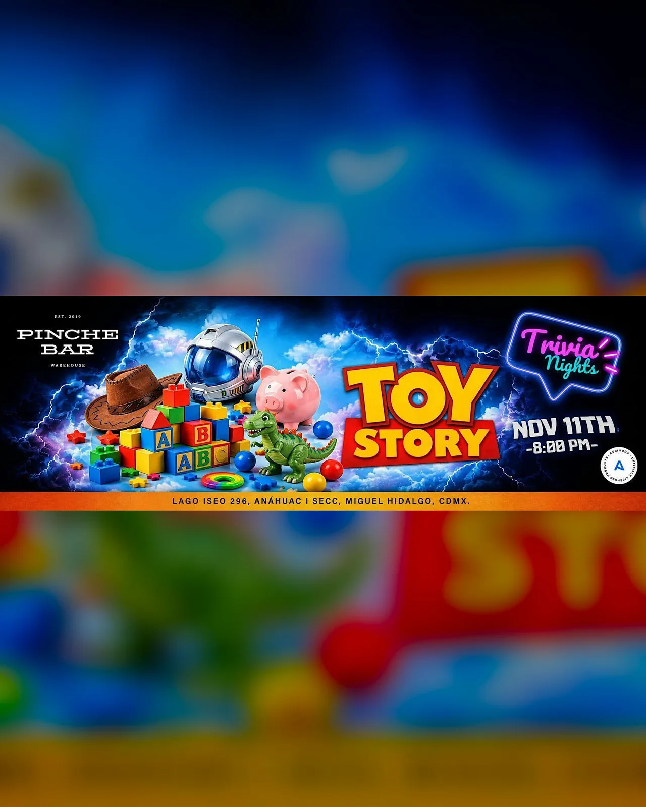 Toy Story Trivia Night!