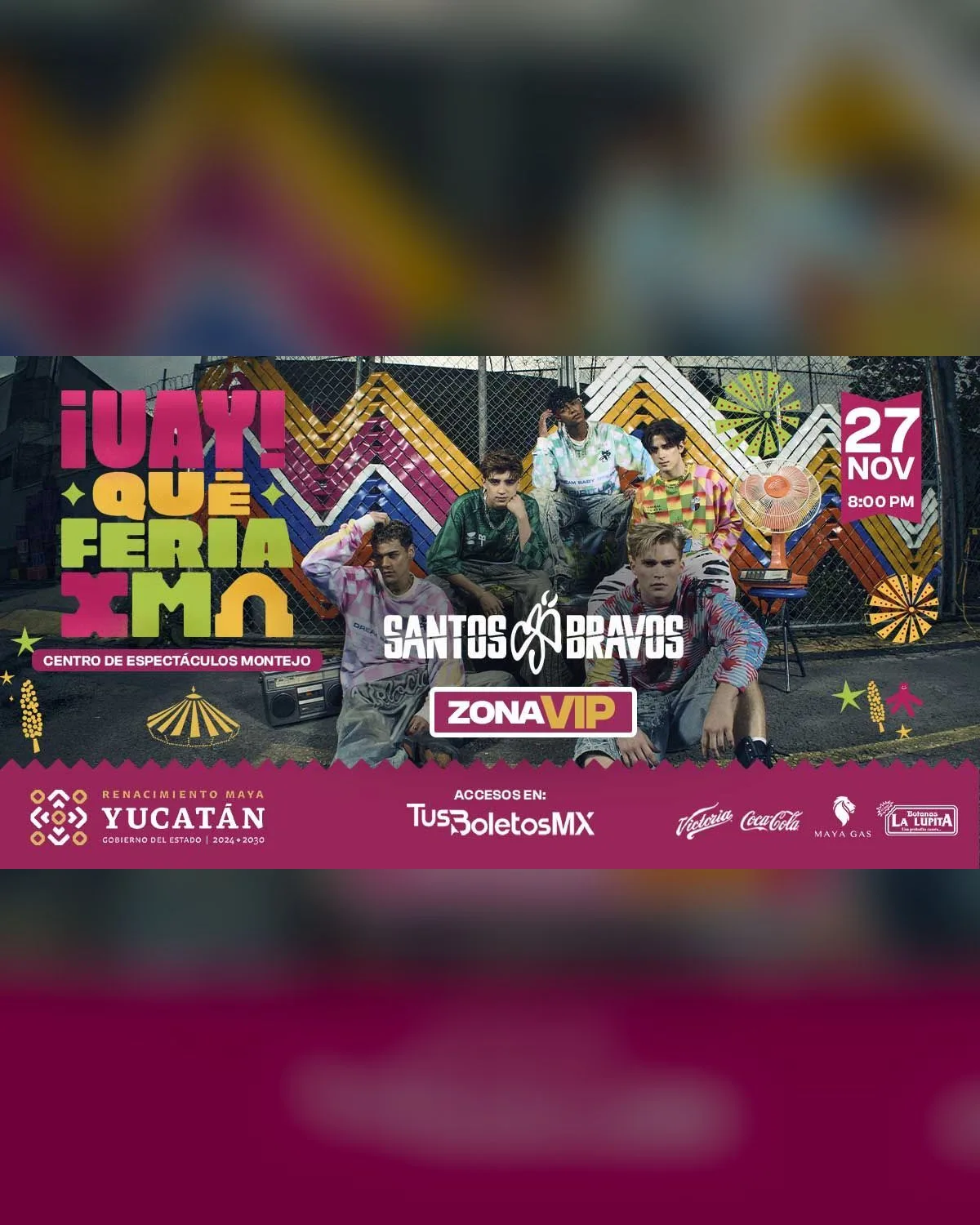 Feria Xmatkuil 2026: "Santos Bravos" - Mérida
