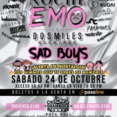 Noche Emo por Sad Boys