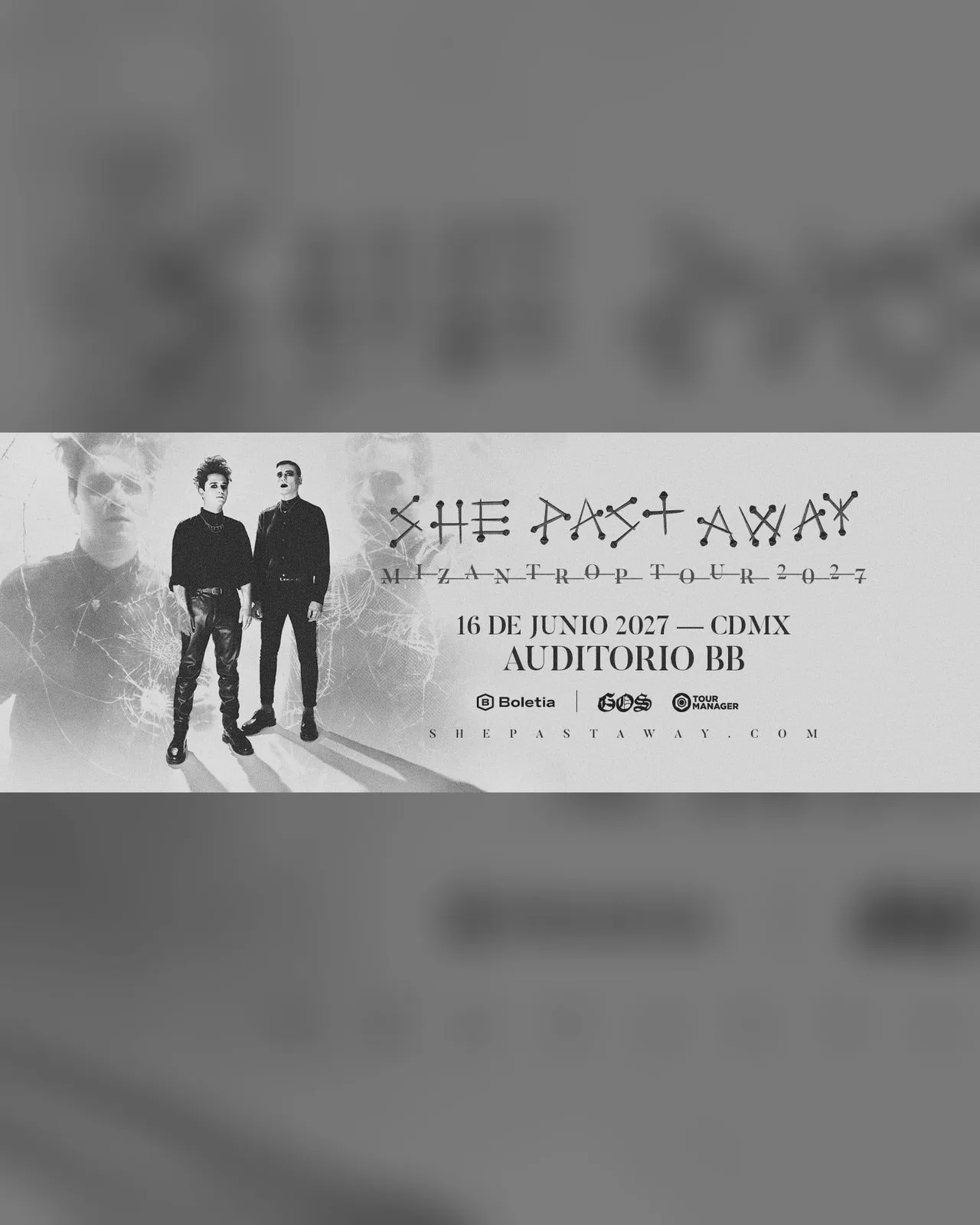 SHE PAST AWAY - MIZANTROP TOUR 2027