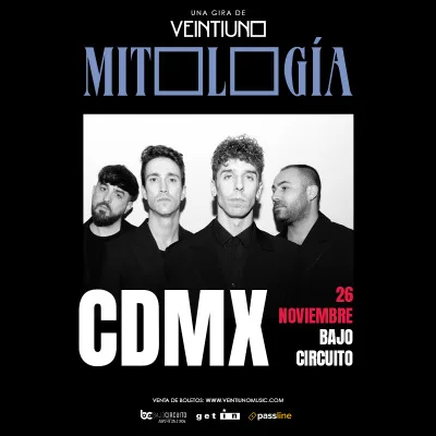 Veintiuno: Mitología Tour