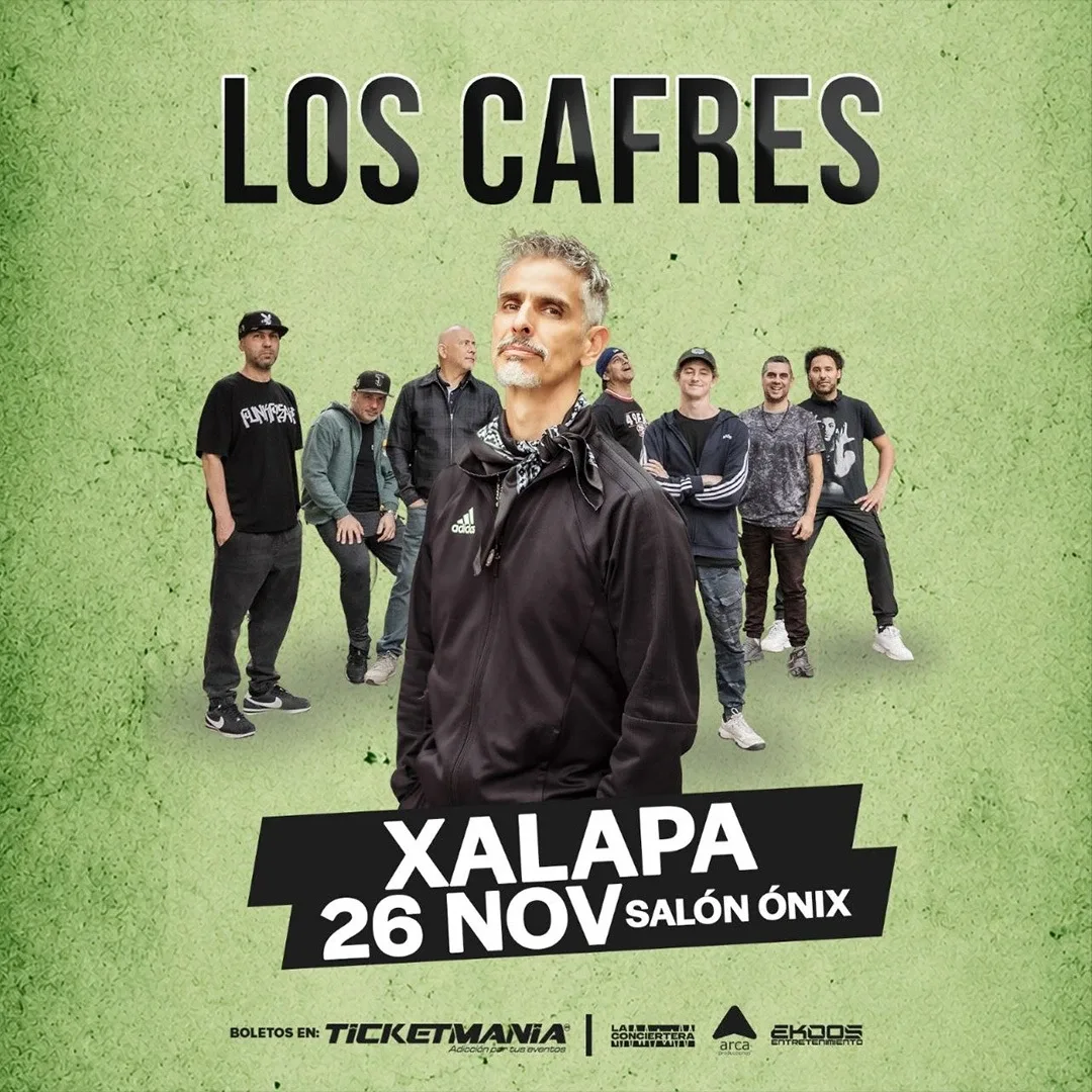 Los Cafres en Xalapa