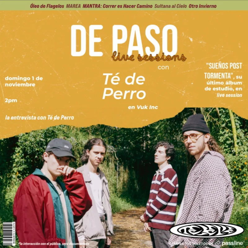 DE PASO CON TÉ DE PERRO