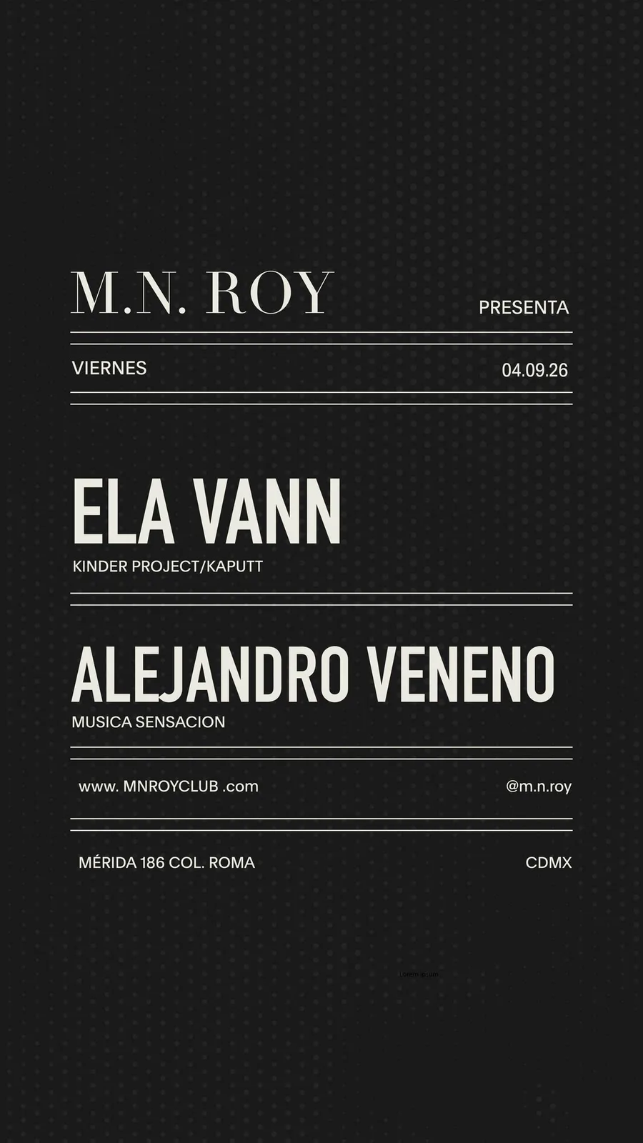 Ela Vann en M.N.Roy
