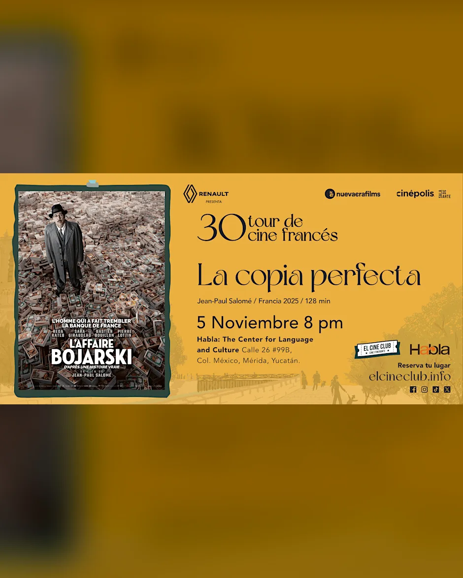 La copia perfecta / 30 Tour de Cine Francés en Mérida