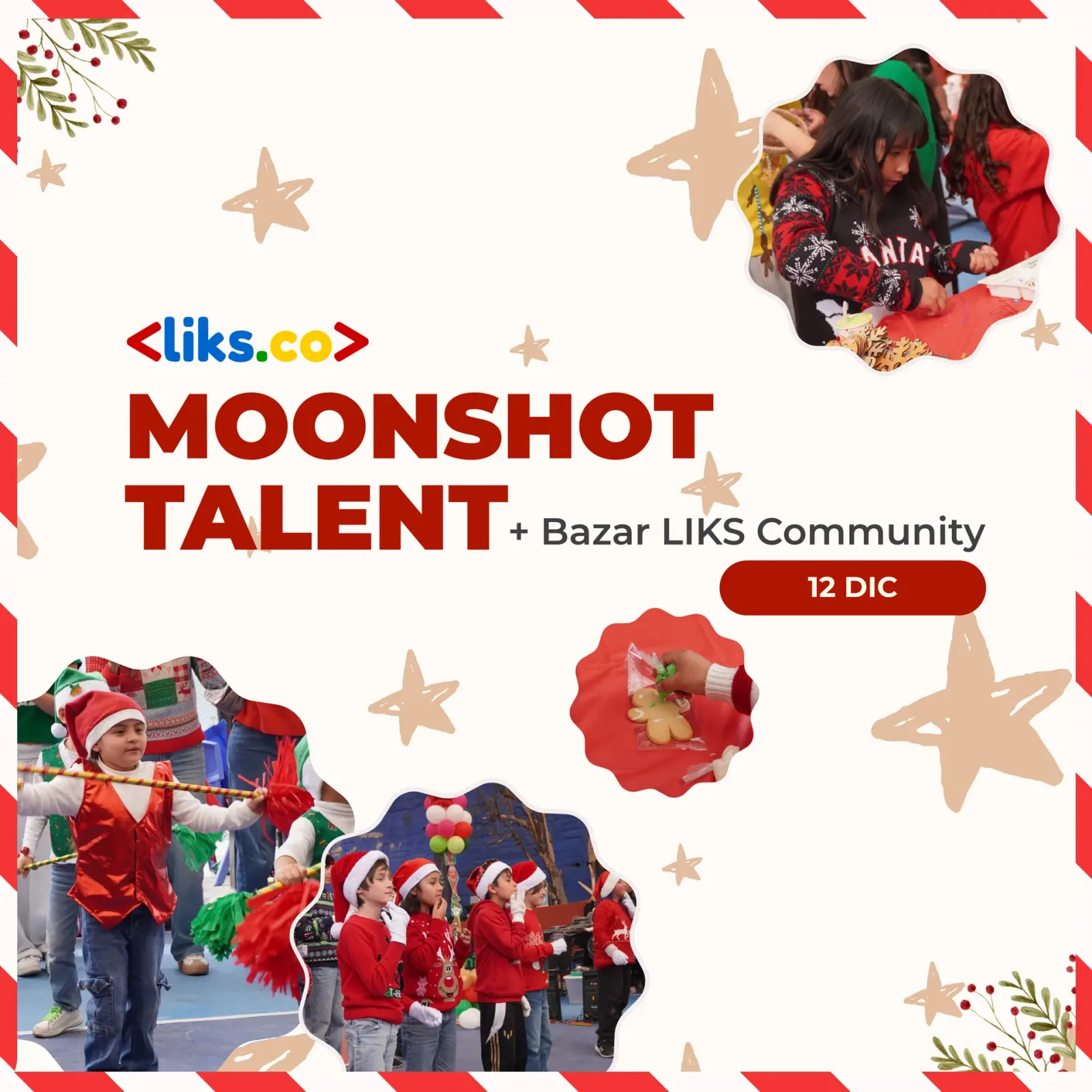 LIKS Moonshot Talent + Bazar: Cerremos el año creando y compartiendo en comunidad.