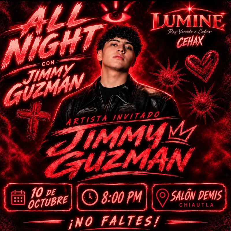 Jimmy Guzmán en Salón Demis